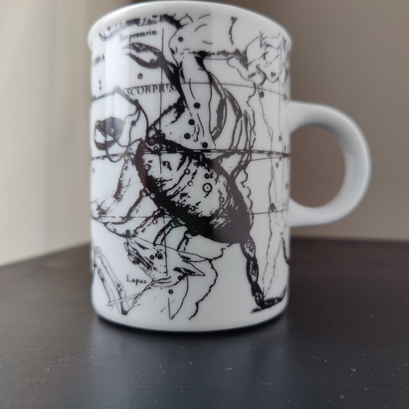Danesco zodiac theme ♈♉♊♋♑ coffee mug | be&w illustration 🖤🤍 - Picture 2 of 14